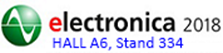 Johanson will be exhibiting at Electronica 2018 Hall A6 Stand 334