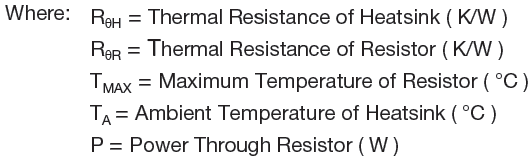 Description of equations of Thin film Resistor